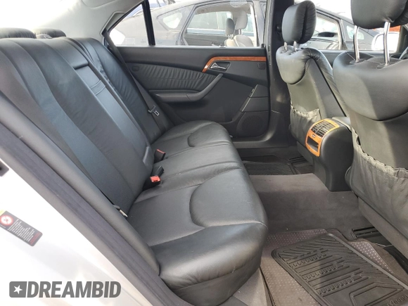 2002 Mercedes-Benz S-Class 4.3L with VIN WDBNG70J82A313571, listed as a Copart auction lot 48008415 with 159,719 mi miles and Salvage Title. Bid and sale history available at carsss.com. Image 10.