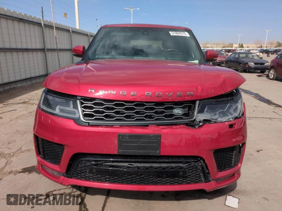 2019 Land Rover Range Rover Sport Dynamic with VIN SALWR2RE9KA847731, listed as a Copart auction lot 51964515 with 46,434 mi miles and Salvage title. Bid and sale history available at DreamBid. Image 5.