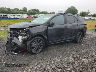 2024 Chevrolet Equinox RS with VIN 3GNAXWEG2RL114419, listed as a Copart auction lot 59934875 with 11,805 mi miles and Salvage title. Bid and sale history available at DreamBid. Image 1.