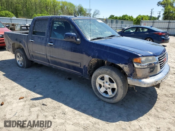 2012 GMC Canyon SLE1 with VIN 1GTD5MF98C8150458, listed as a Copart auction lot 52250445 with 63,100 mi miles and Salvage Title. Bid and sale history available at carsss.com. Image 4.