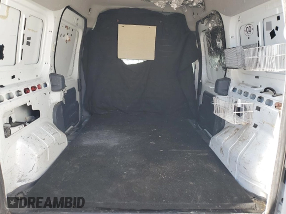 2012 Ford Transit Connect XL z VIN NM0LS7AN1CT103504, wystawiony jako Copart lot #56175895 z przebiegiem 98 967 mil mil oraz Szkoda całkowita • Salvage title. Historia ofert i sprzedaży dostępna na DreamBid. Obrazek 10.