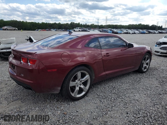 2010 Chevrolet Camaro 2LT with VIN 2G1FC1EV7A9117084, listed as a Copart auction lot 55469015 with 176,936 mi miles and Salvage title. Bid and sale history available at DreamBid. Image 3.