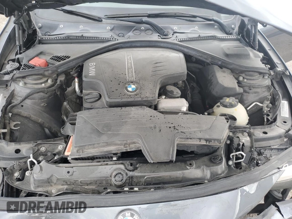 2014 BMW 3 Series 320i with VIN WBA3B1G50ENS80430, listed as a Copart auction lot 49047275 with 107,664 mi miles and Salvage Title. Bid and sale history available at carsss.com. Image 12.