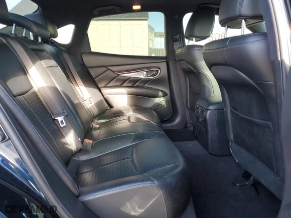 2015 Infiniti Q70 with VIN JN1BY1AR2FM562619, listed as a Copart auction lot 87215234 with NaN miles and Salvage Title. Bid and sale history available at carsss.com. Image 10.
