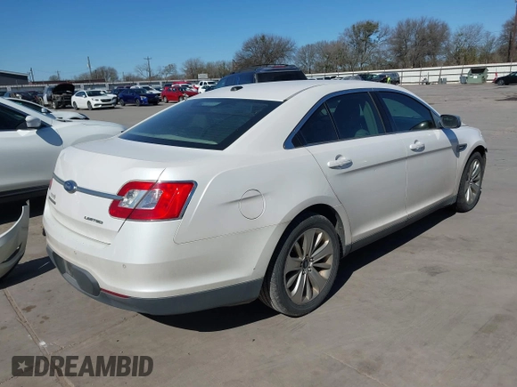 2010 Ford Taurus Limited with VIN 1FAHP2FW4AG121926, listed as a IAAI auction lot 41730541 with 172,363 mi miles. Bid and sale history available at carsss.com. Image 4.
