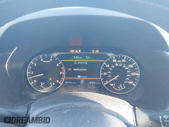 2019 Nissan Altima S with VIN 1N4BL4BV7KC100457, listed as a IAAI auction lot 41682304 with 42,703 mi miles and . Bid and sale history available at carsss.com. Image 7.