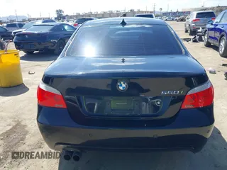 2008 BMW 5 Series 550i with VIN WBANW53598CT53966, listed as a IAAI auction lot 41947937 with 177,610 mi miles. Bid and sale history available at carsss.com. Image 16.