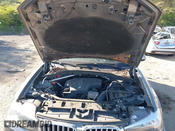 2017 BMW X3 sDrive28i with VIN 5UXWZ7C34H0V88431, listed as a IAAI auction lot 42048982 with 107,708 mi miles and . Bid and sale history available at DreamBid. Image 10.