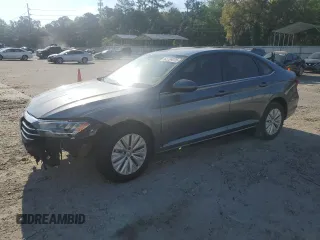 2019 Volkswagen Jetta S with VIN 3VWC57BU7KM154077, listed as a Copart auction lot 52724075 with 109,022 mi miles and Salvage title. Bid and sale history available at DreamBid. Image 1.