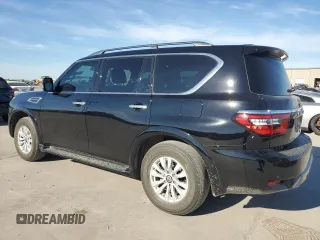 2023 Nissan Armada SV with VIN JN8AY2AD8P9693887, listed as a Copart auction lot 50410685 with 30,355 mi miles and Salvage title. Bid and sale history available at DreamBid. Image 2.