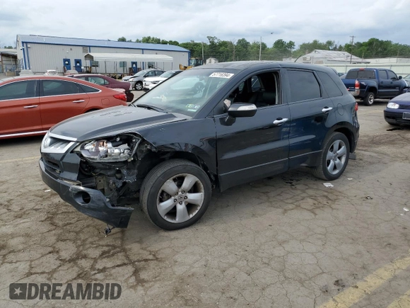 2007 Acura RDX with VIN 5J8TB18207A021570, listed as a Copart auction lot 57716394 with 240,010 mi miles and Salvage Title. Bid and sale history available at carsss.com. Image 1.
