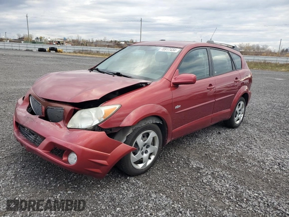 2005 Pontiac Vibe with VIN 5Y2SL63825Z416011, listed as a Copart auction lot 78917434 with 148,217 mi miles and Salvage Title. Bid and sale history available at carsss.com. Image 1.