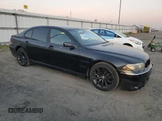 2003 BMW 7 Series 745Li with VIN WBAGN63413DR10879, listed as a Copart auction lot 84245774 with Not Provided miles and Clean Title. Bid and sale history available at DreamBid. Image 4.