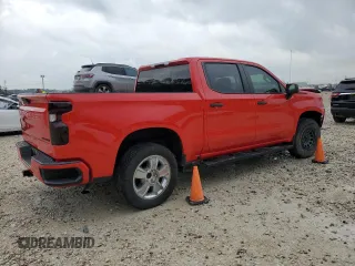 2020 Chevrolet Silverado 1500 Custom with VIN 3GCPWBEK9LG336880, listed as a Copart auction lot 86697014 with 92,820 mi miles and Salvage Title. Bid and sale history available at carsss.com. Image 3.