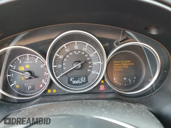 2016 Mazda CX-5 Grand Touring with VIN JM3KE4DY6G0753826, listed as a Copart auction lot 55391555 with 96,852 mi miles and Salvage Title. Bid and sale history available at DreamBid. Image 9.