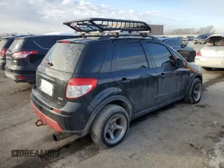 2007 Suzuki SX4 with VIN JS2YB413375112114, listed as a Copart auction lot 88748045 with 208,722 mi miles and Salvage Title. Bid and sale history available at carsss.com. Image 3.