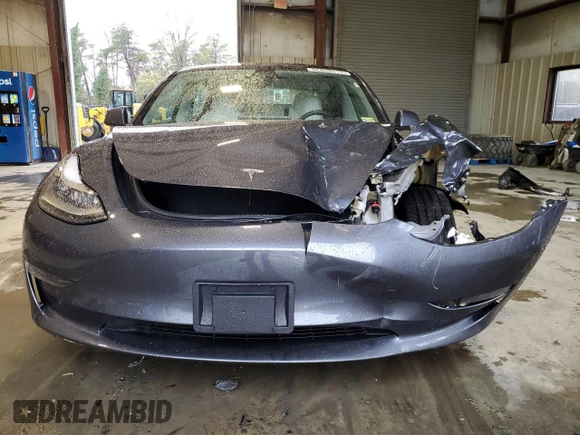 2022 Tesla Model 3 Long Range with VIN 5YJ3E1EB7NF102080, listed as a Copart auction lot 52859515 with 29,276 mi miles and Salvage Title. Bid and sale history available at carsss.com. Image 5.