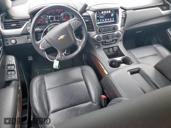 2018 Chevrolet Tahoe LT with VIN 1GNSCBKC1JR387830, listed as a Copart auction lot 60649755 with 59,649 mi miles and Salvage title. Bid and sale history available at DreamBid. Image 8.