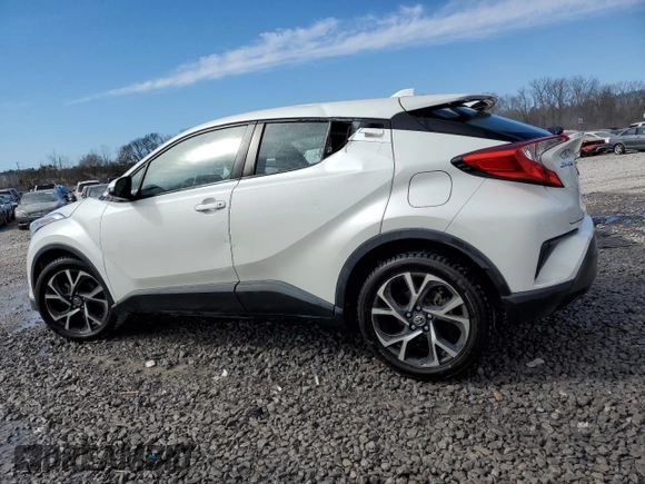 2019 Toyota C-HR XLE with VIN NMTKHMBX9KR095787, listed as a Copart auction lot 47006195 with 65,070 mi miles and Salvage Title. Bid and sale history available at carsss.com. Image 2.