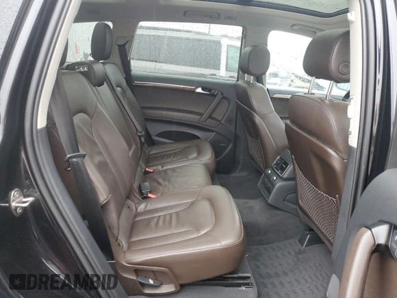 2015 Audi Q7 Premium Plus with VIN WA1LMAFE2FD023589, listed as a Copart auction lot 59329875 with 103,365 mi miles and Salvage title. Bid and sale history available at DreamBid. Image 11.