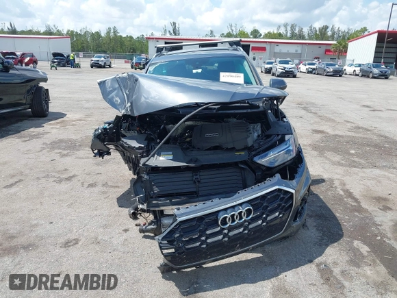 2023 Audi Q5 S line Premium Plus с VIN WA1EAAFY1P2088376, выставлен на аукционе IAAI как лот 42190489 с пробегом 14 067 миль миль и . История ставок и продаж доступна на DreamBid. Изображение 12.