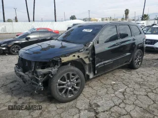 2019 Jeep Grand Cherokee Overland with VIN 1C4RJECG9KC776719, listed as a Copart auction lot 42776495 with 106,136 mi miles and Salvage Title. Bid and sale history available at carsss.com. Image 1.