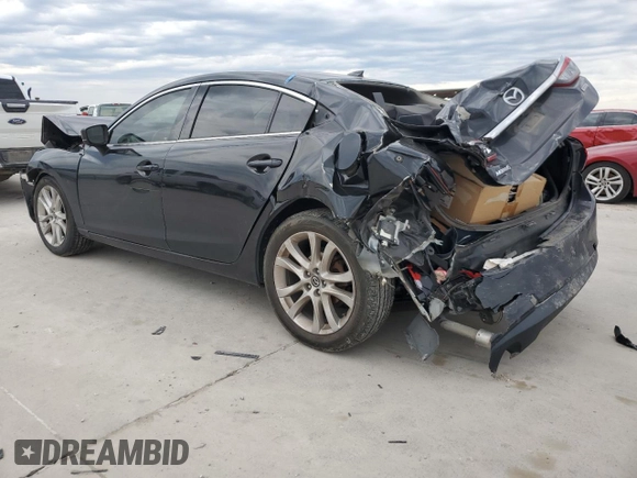 2017 Mazda Mazda6 Touring with VIN JM1GL1V53H1105492, listed as a Copart auction lot 89200735 with 0 mi miles and Salvage Title. Bid and sale history available at carsss.com. Image 2.