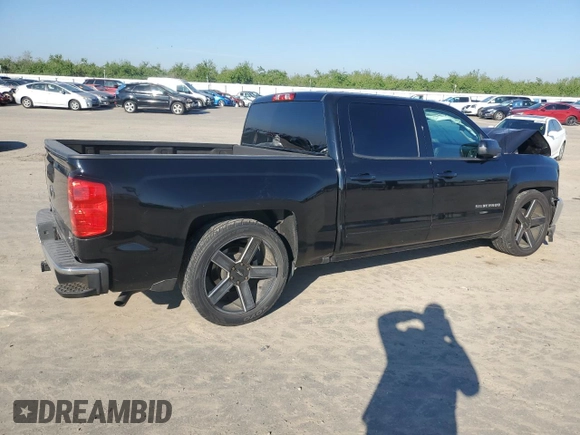 2017 Chevrolet Silverado 1500 LT with VIN 3GCPCREC9HG165694, listed as a Copart auction lot 50611795 with 108,513 mi miles and Salvage Title. Bid and sale history available at DreamBid. Image 3.
