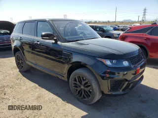 2016 Land Rover Range Rover Sport SVR with VIN SALWZ2EF5GA580299, listed as a Copart auction lot 43380555 with 75,191 mi miles and Clean title. Bid and sale history available at DreamBid. Image 4.