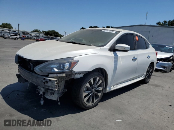 2019 Nissan Sentra S with VIN 3N1AB7AP0KY393917, listed as a Copart auction lot 60325295 with 91,228 mi miles and Salvage title. Bid and sale history available at DreamBid. Image 1.
