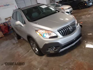 2014 Buick Encore Convenience with VIN KL4CJBSB8EB743421, listed as a IAAI auction lot 41216018 with 18,314 mi miles. Bid and sale history available at carsss.com. Image 1.