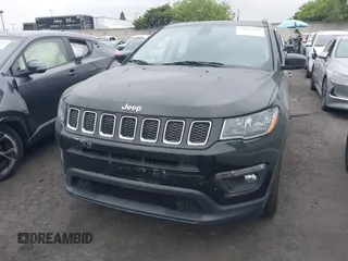 2020 Jeep Compass Latitude with VIN 3C4NJCBB8LT206001, listed as a IAAI auction lot 42352933 with 58,406 mi miles and . Bid and sale history available at DreamBid. Image 12.