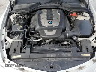2008 BMW 6 Series 650i with VIN WBAEB535X8CX62294, listed as a Copart auction lot 88010145 with 117,975 mi miles and Salvage Title. Bid and sale history available at carsss.com. Image 11.