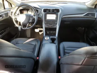 2019 Ford Fusion SEL with VIN 3FA6P0CD2KR260980, listed as a Copart auction lot 50993605 with 91,295 mi miles and Salvage Title. Bid and sale history available at carsss.com. Image 8.