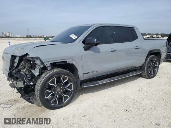 2024 GMC Sierra 1500 with VIN 1GT401EL3RU401137, listed as a Copart auction lot 82851714 with 5,005 mi miles and Salvage Title. Bid and sale history available at DreamBid. Image 1.