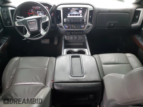 2015 GMC Sierra 1500 SLT with VIN 3GTU2VEC1FG387545, listed as a Copart auction lot 50724105 with 152,567 mi miles and Salvage Title. Bid and sale history available at DreamBid. Image 8.