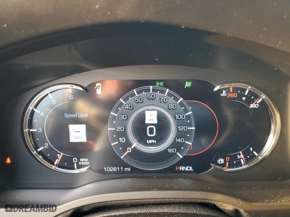 2017 Cadillac Escalade ESV Platinum with VIN 1GYS4KKJ5HR286959, listed as a Copart auction lot 78811494 with 102,811 mi miles and Salvage Title. Bid and sale history available at carsss.com. Image 9.