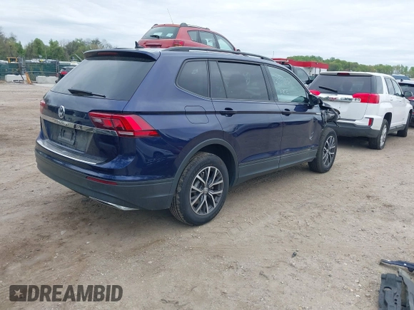 2021 Volkswagen Tiguan S с VIN 3VV1B7AX3MM150773, выставлен на аукционе IAAI как лот 42071532 с пробегом 45 284 миль миль и . История ставок и продаж доступна на DreamBid. Изображение 4.