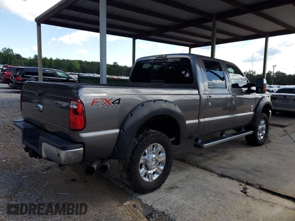 2014 Ford F-350 XLT with VIN 1FT8W3BTXEEA70450, listed as a Copart auction lot 55392315 with 167,895 mi miles and Salvage title. Bid and sale history available at DreamBid. Image 3.
