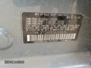 2010 Subaru Impreza Outback Special Sports z VIN JF1GH6D69AG800626, wystawiony jako Copart lot #50961405 z przebiegiem 231 776 mil mil oraz Szkoda całkowita • Salvage title. Historia ofert i sprzedaży dostępna na DreamBid. Obrazek 12.
