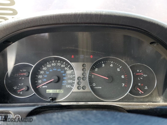 2004 Toyota Land Cruiser with VIN JTEHT05J042051807, listed as a Copart auction lot 53260915 with 366,102 mi miles and Salvage Title. Bid and sale history available at carsss.com. Image 9.