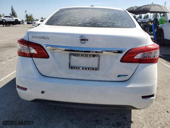 2013 Nissan Sentra SL with VIN 3N1AB7AP4DL719797, listed as a Copart auction lot 53000675 with 0 mi miles and Salvage Title. Bid and sale history available at carsss.com. Image 6.