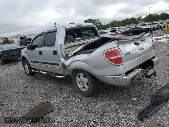 2009 Ford F-150 XL with VIN 1FTRW12W09FA68807, listed as a Copart auction lot 57811775 with 256,731 mi miles and Salvage title. Bid and sale history available at DreamBid. Image 2.