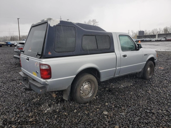 2002 Ford Ranger XL with VIN 1FTYR10D72PB15755, listed as a Copart auction lot 48963735 with 174,282 mi miles and Salvage Title. Bid and sale history available at carsss.com. Image 3.