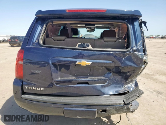 2018 Chevrolet Tahoe LT with VIN 1GNSCBKC8JR394273, listed as a Copart auction lot 57850975 with 169,893 mi miles and Salvage title. Bid and sale history available at DreamBid. Image 6.