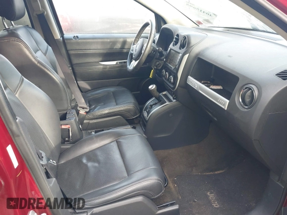 2016 Jeep Compass High Altitude with VIN 1C4NJDAB2GD771167, listed as a IAAI auction lot 41475073 with 125,984 mi miles. Bid and sale history available at carsss.com. Image 5.