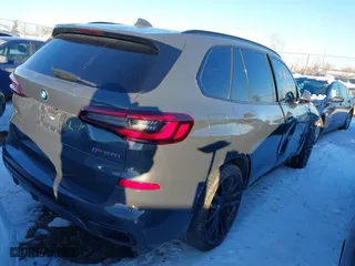 2022 BMW X5 M50i with VIN 5UXJU4C05N9K43316, listed as a IAAI auction lot 41320411 with 42,965 mi miles. Bid and sale history available at carsss.com. Image 4.