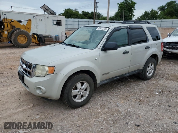 2008 Ford Escape XLT with VIN 1FMCU93198KD65296, listed as a Copart auction lot 62953705 with 153,167 mi miles and Clean title. Bid and sale history available at DreamBid. Image 1.