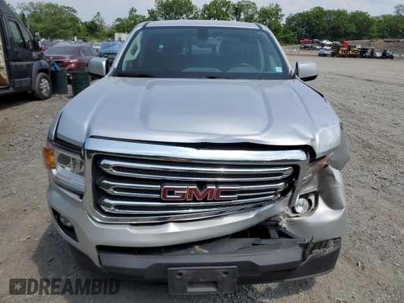 2018 GMC Canyon 4WD SLE with VIN 1GTG6CEN2J1266134, listed as a Copart auction lot 60080165 with 152,332 mi miles and Salvage title. Bid and sale history available at DreamBid. Image 5.