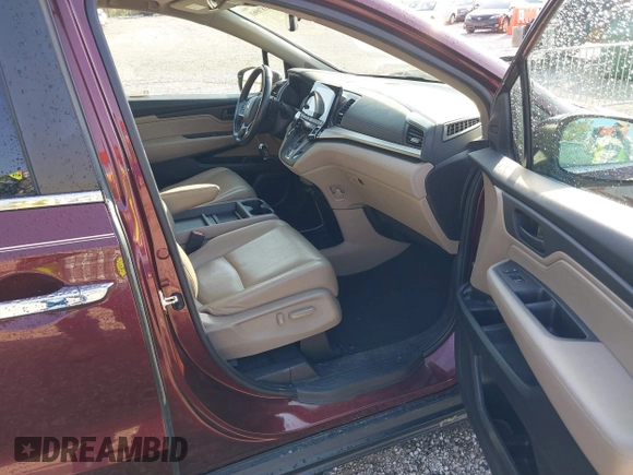 2019 Honda Odyssey EX-L z VIN 5FNRL6H75KB116656, wystawiony jako IAAI lot #41870961 z przebiegiem 87 697 mil mil oraz . Historia ofert i sprzedaży dostępna na DreamBid. Obrazek 5.